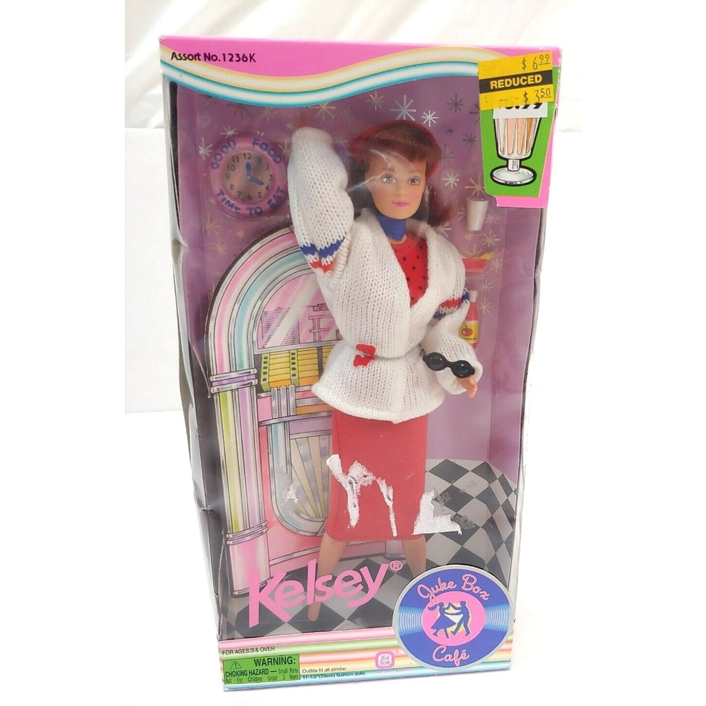 Vintage Kelsey Juke Box Cafe Fashion Doll Kid Kore Accessories
